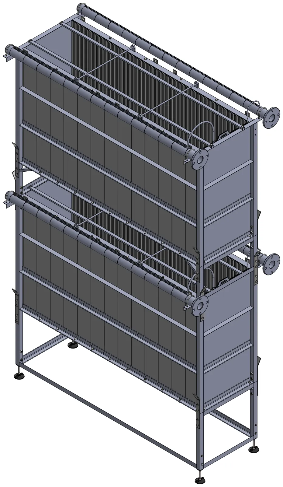 Palisade double-deck module, 260 plates