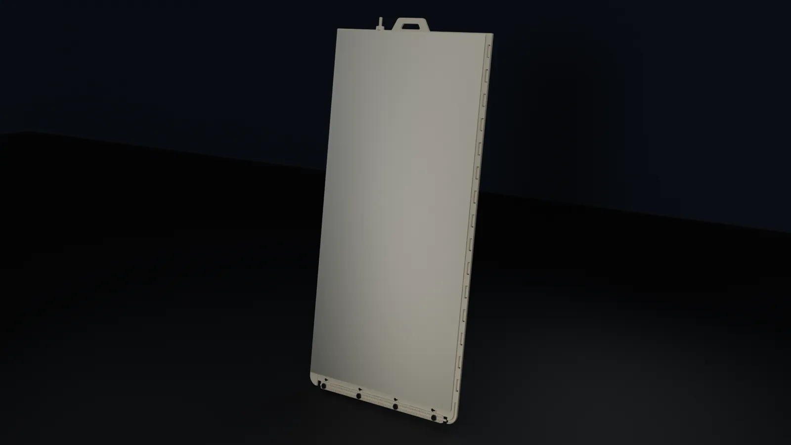 Palisade membrane plate