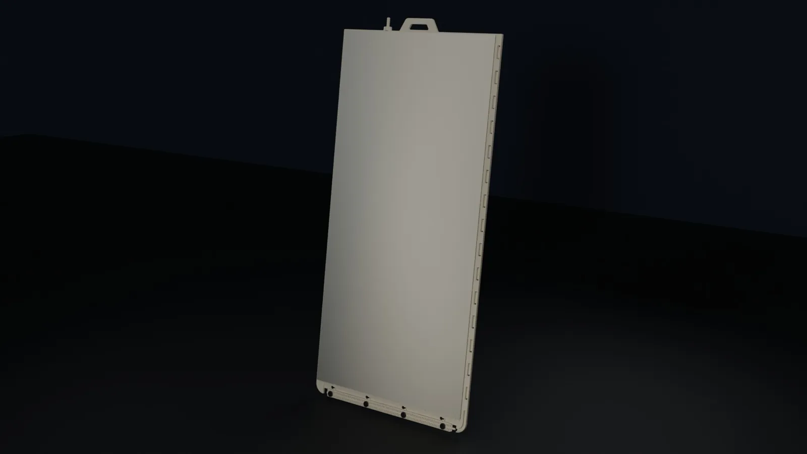 Polypropylene support plate