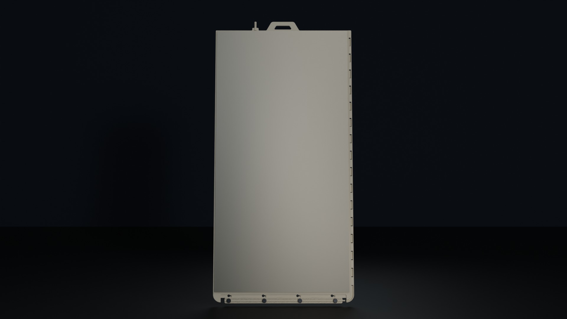 Zyramic Palisade flat sheet membrane on the plate.